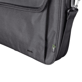 Bolso Notebook Trust Atlanta 16" con Correa Reinforced Black