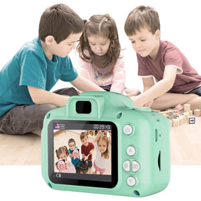 Cámara Digital Kinder Pics Kids  3MP/ FHD/ LCD 2" Recargable