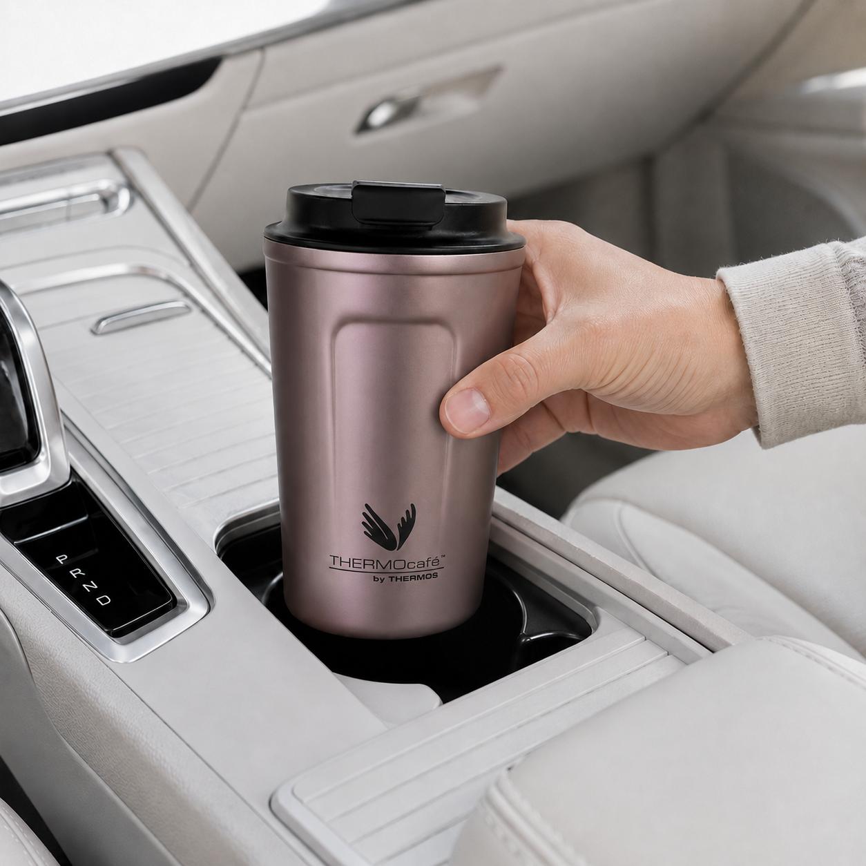 Vaso Termico MUG Thermos Rose Gold  Acero Inoxidable 350ML