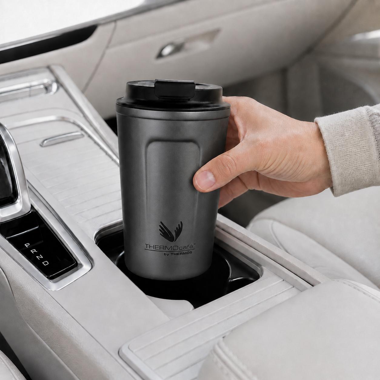 Vaso Termigo MUG Thermos Dark Gray  Acero Inoxidable 350ML
