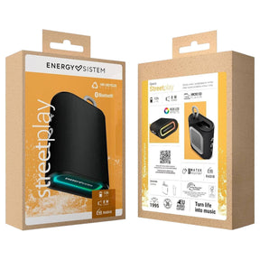 Parlante Portátil Energy Sistem StreetPlay BlackSpace BT/ FM/ SD/ RGB/ 8W/ 12Hrs