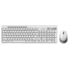 Teclado y Mouse Dual Wireless Bluetooth  + USB 2G Copilot AI