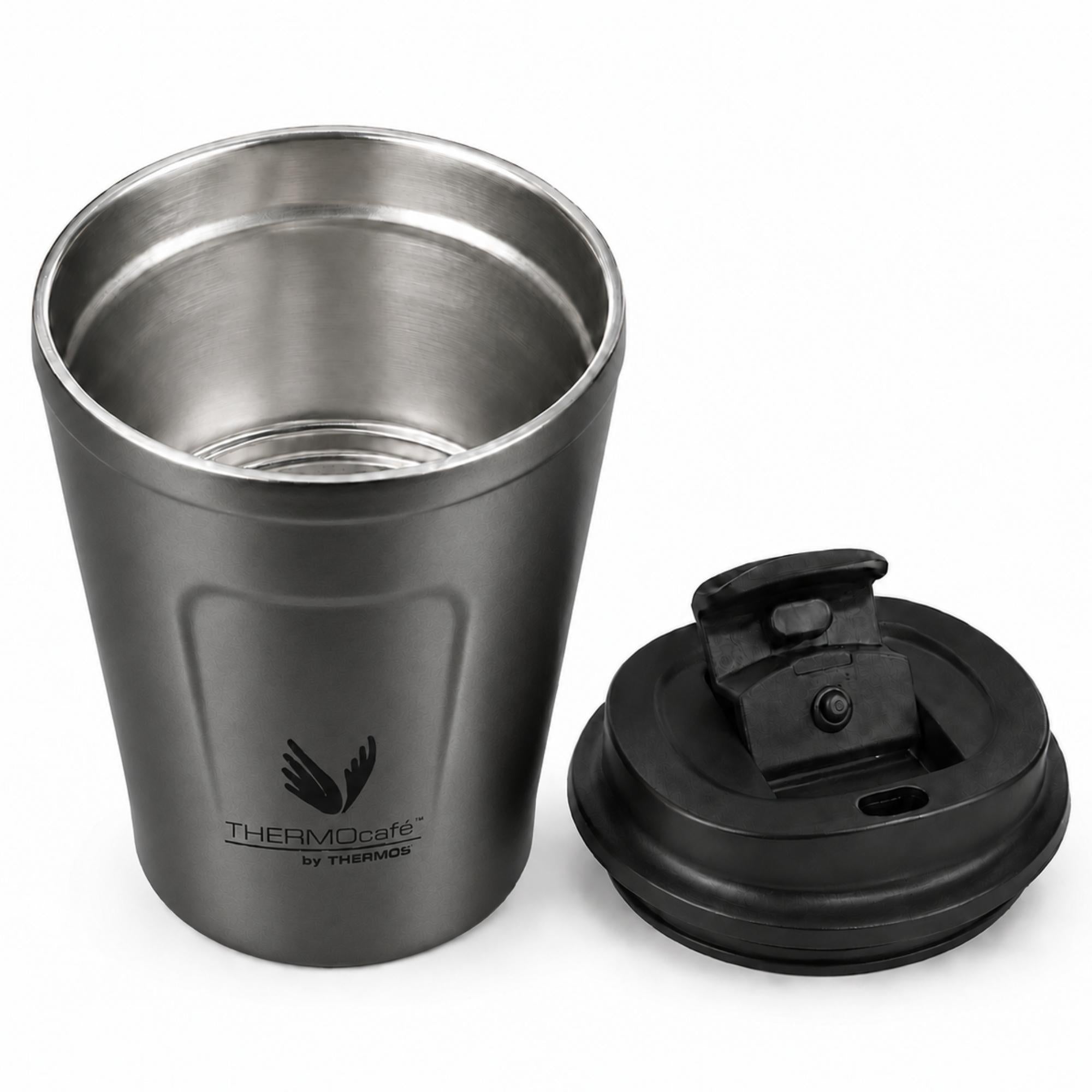 Vaso Termigo MUG Thermos Dark Gray  Acero Inoxidable 350ML