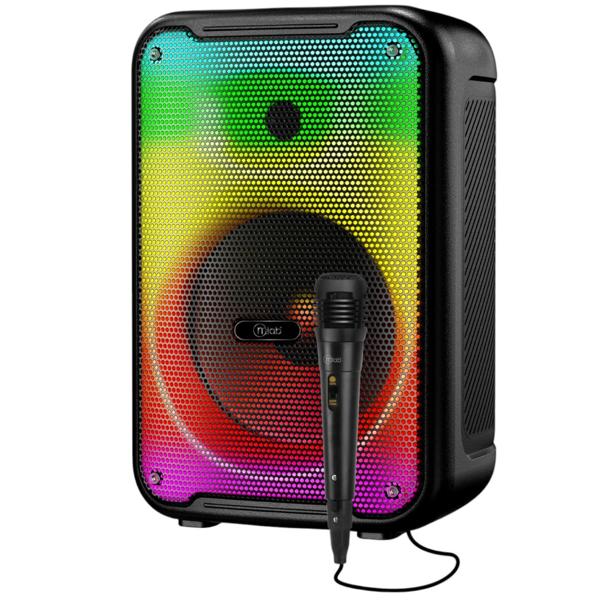 Parlante Bluetooth Flaming Light Flow 8" RGB  20W RMS C/ Mic