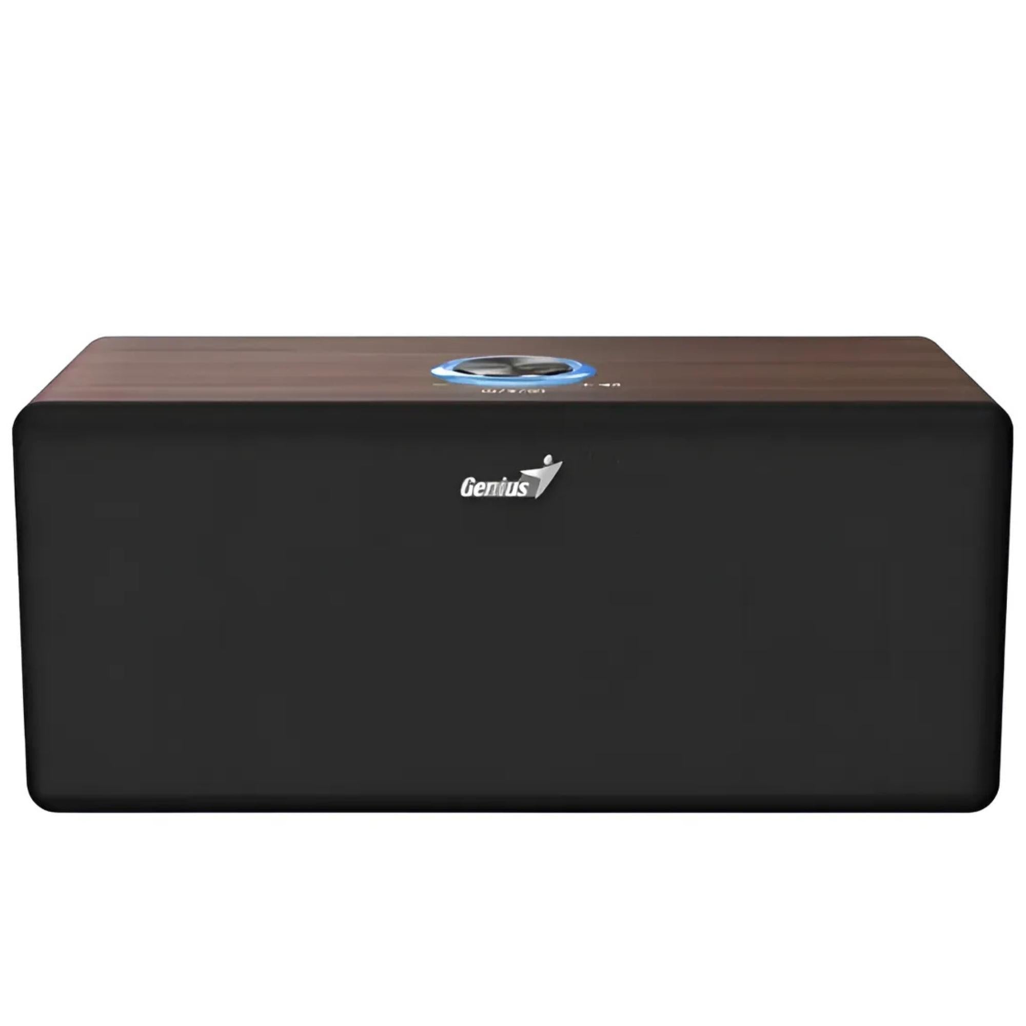 Parlante Genius Dark Brown Elegant 20W RMS Bluetooth HF505BT