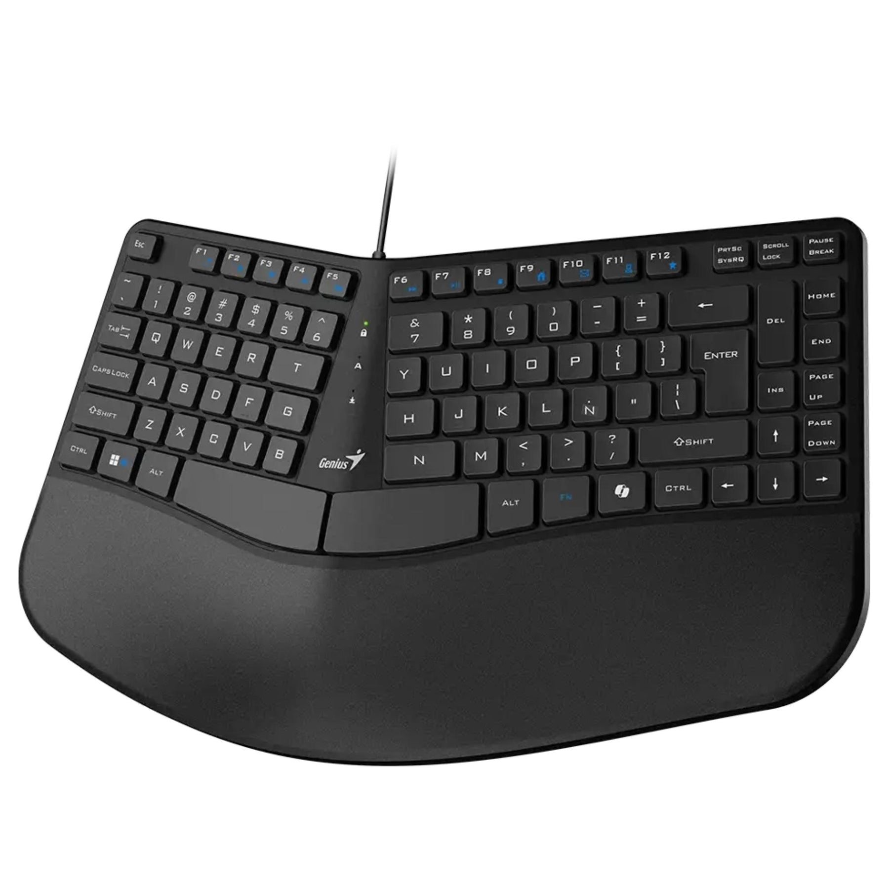 Teclado Ergonómico con apoya Muñecas Enterprise Copilot AI