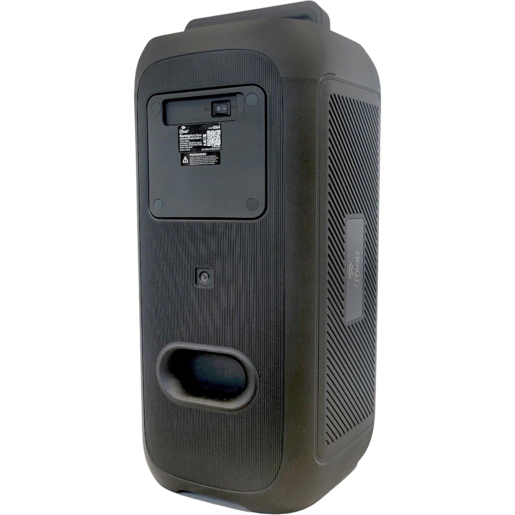 Parlante Karaoke 6" Flaming Party Bass Black MicWireless 45W