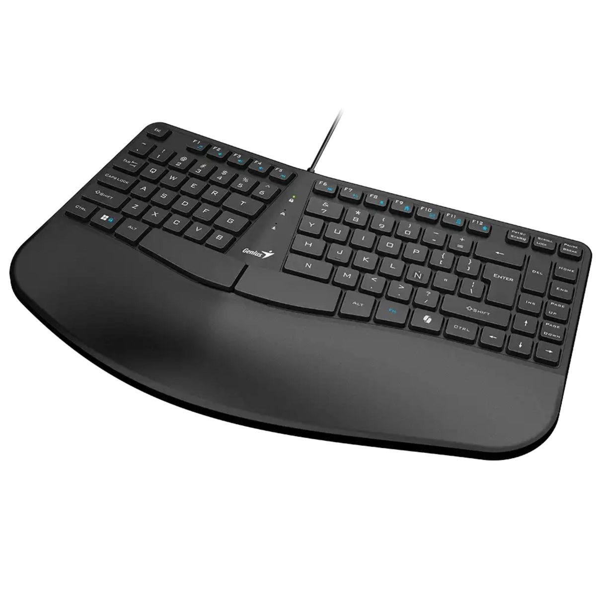 Teclado Ergonómico con apoya Muñecas Enterprise Copilot AI