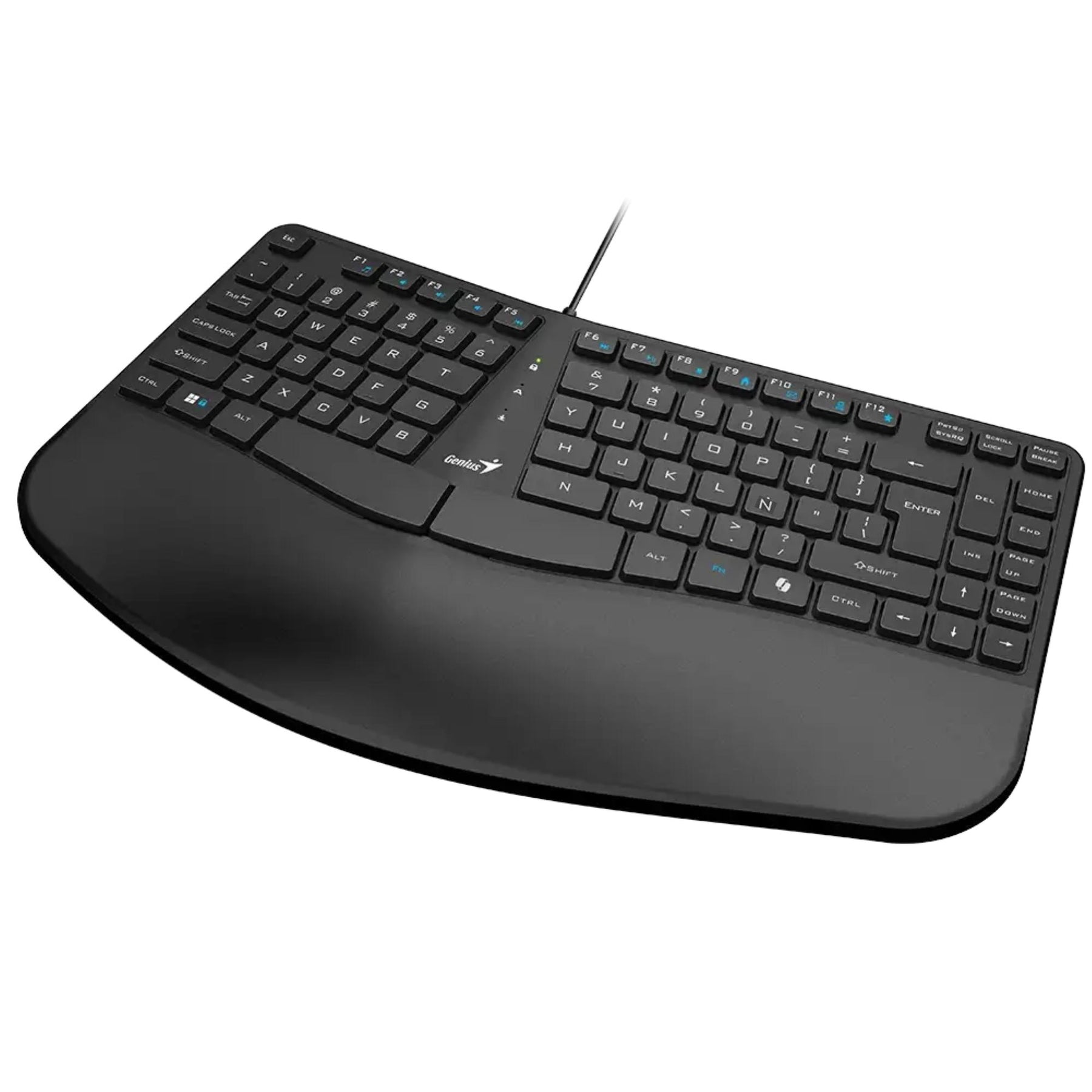 Teclado Ergonómico con apoya Muñecas Enterprise Copilot AI