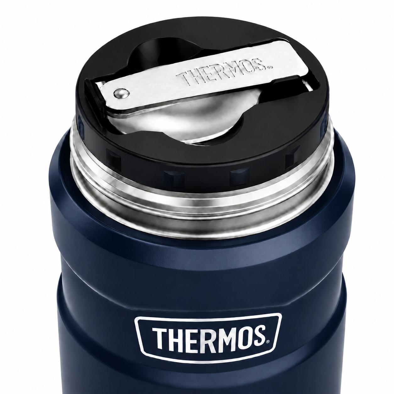 Termo de Comida Premium Inox Thermos King  470ML Navy