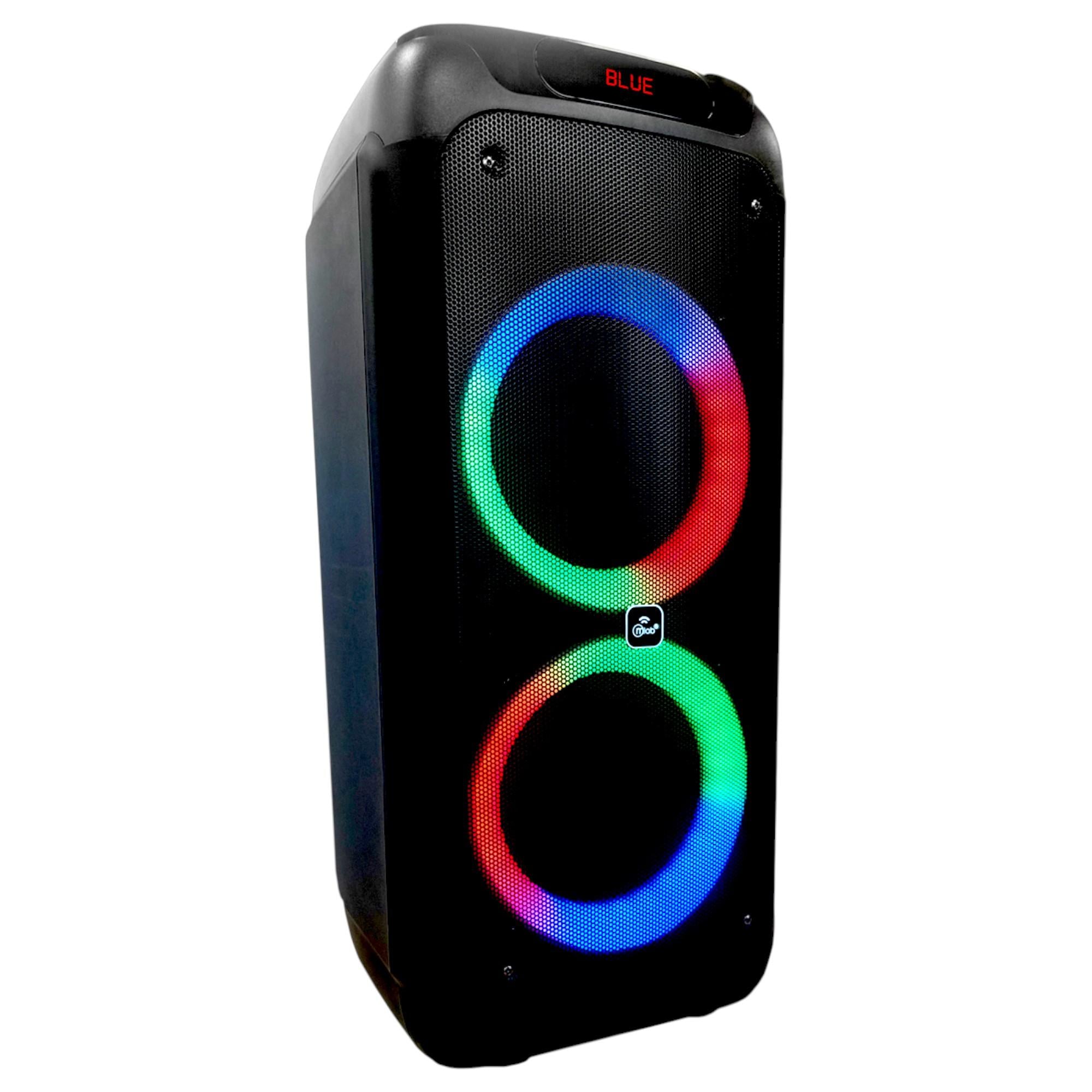 Parlante Karaoke 10" Mlab Flaming Power Bass MicWireless 75W