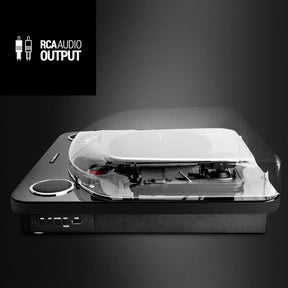 Toca Discos de Vinilo Energy Sistem BlackSpin Bluetooth 10W