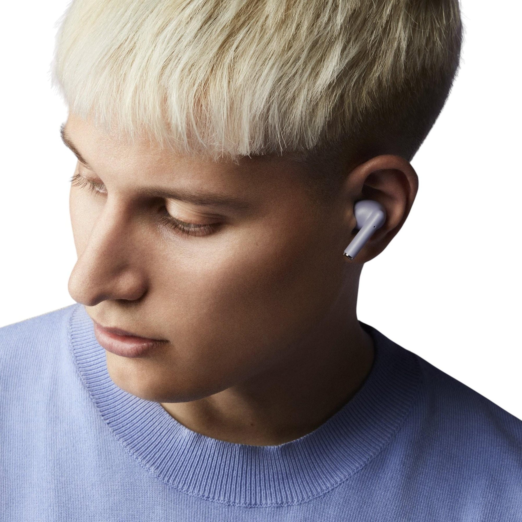 Audifonos Bluetooth TWS Energy Sistem Style 2 Purple Deep Bass 20Hrs