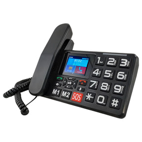 Teléfono Senior de Mesa 4G LTE con Pantalla y Botón S O S