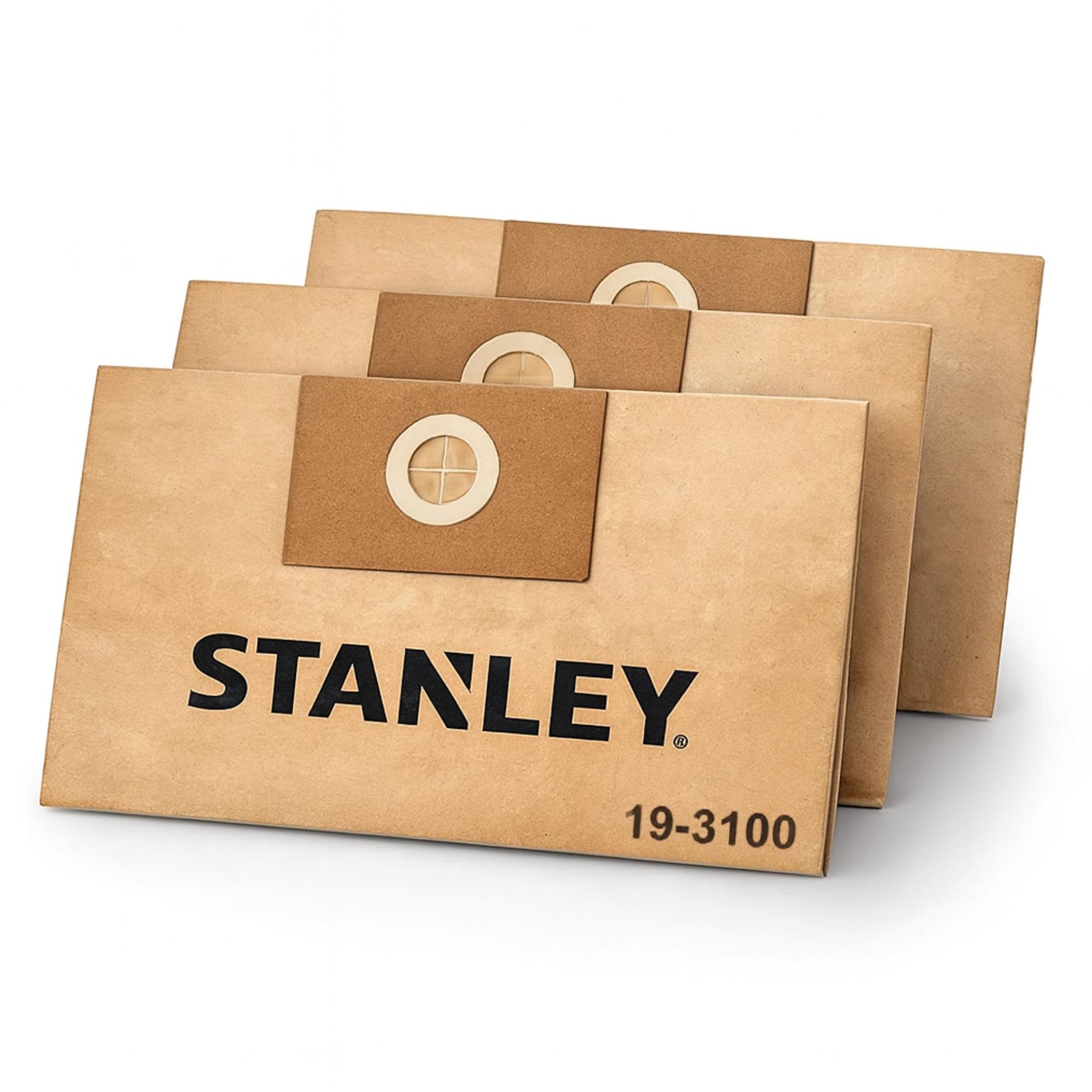 Pack de 3 Bolsas de Repuesto para Aspiradoras Stanley 3100N 18-30 Litros