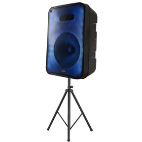 Parlante Bluetooth Flaming Ambiglow 12" RGB (Atril+ Mic) 30W