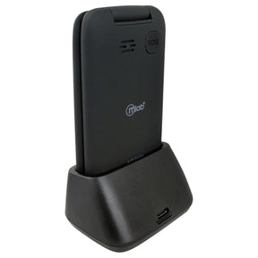 Teléfono Senior Adulto Mayor 4G Almeja con Base de  Carga BK