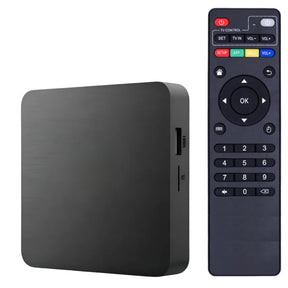 TV Box 4K Android 14 Quad-Core 8GB/128GB ChromeCast Built-in