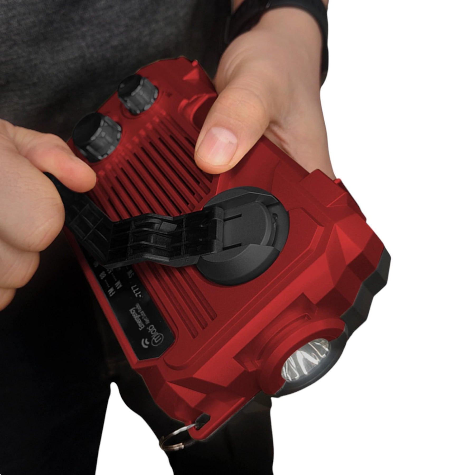 Radio de Emergencia Solar Recargable + Dinamo AM/ FM/ SW/ BT