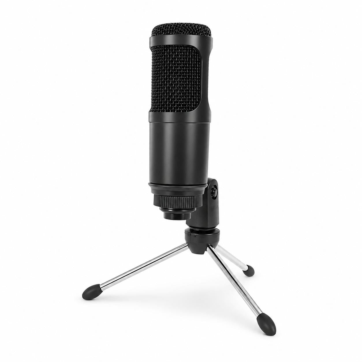 Micrófono Streaming USB Condensador de Estudio C/ Trípode