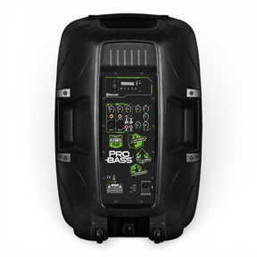 Parlante Activo PROBASS 12" 100W RMS con Bluetooth TWS+Atril