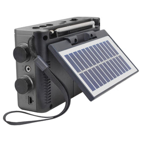 Radio Solar Recargable AM FM/ SW/ TF/ USB/ BT Retro Sunshine