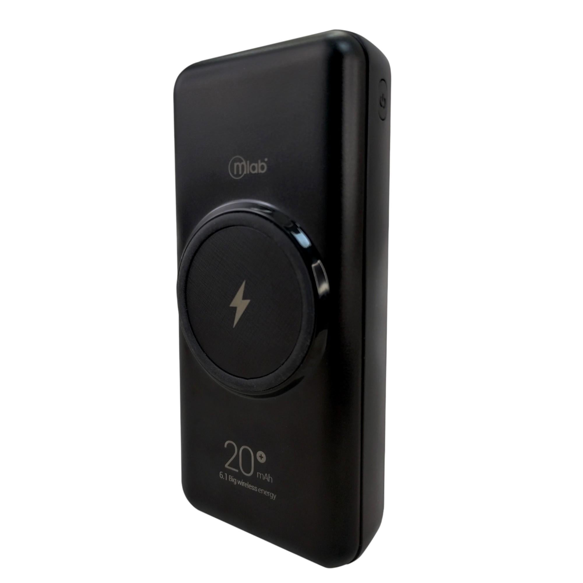 Powerbank Magnético 20000mAh con Carga Rápida e Inalámbricae
