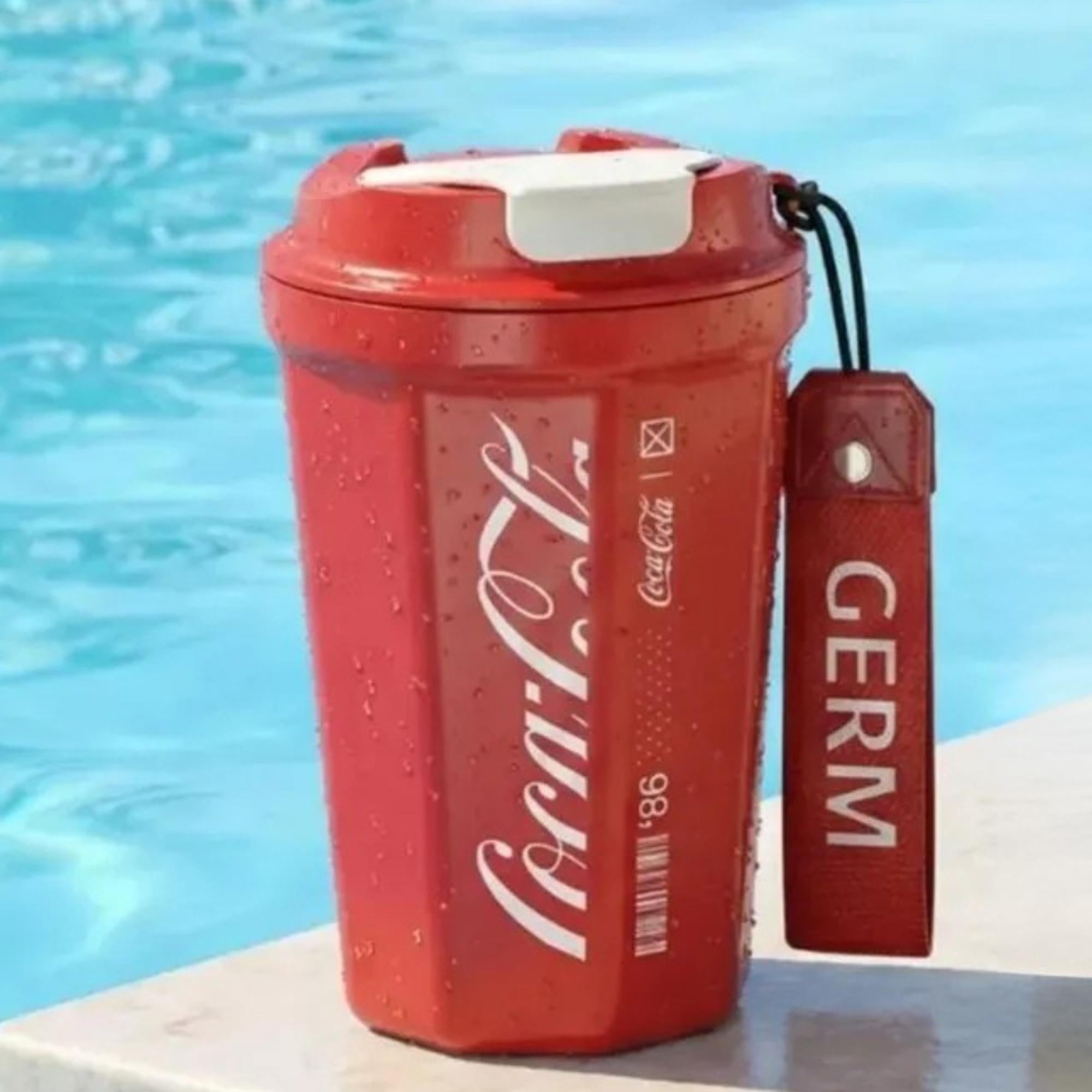 Vaso Termico MUG Germ Coca-Cola Acero Inoxidable 390ML Red