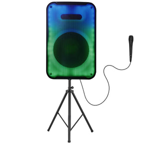 Parlante Bluetooth Flaming Ambiglow 12" RGB (Atril+ Mic) 30W
