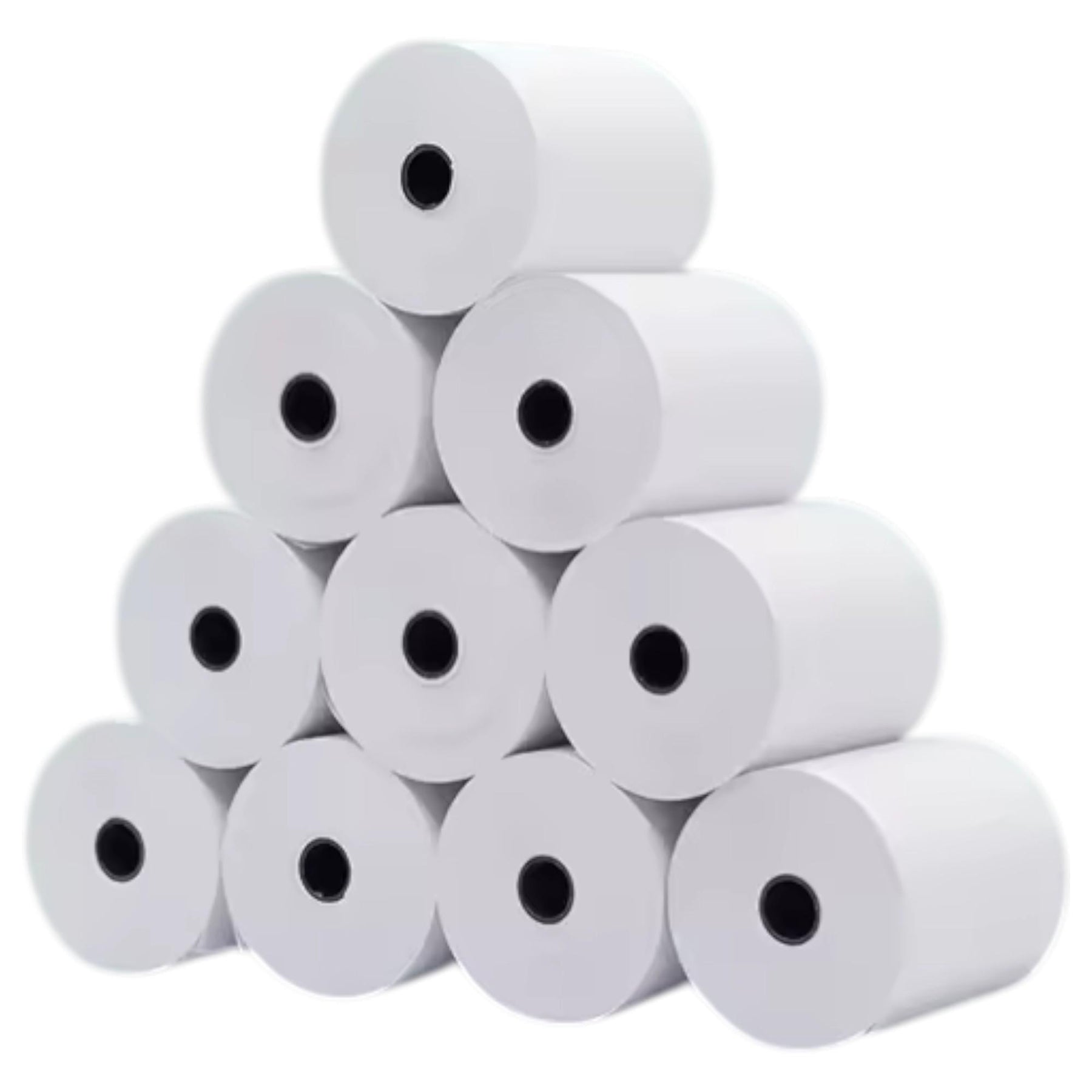 Pack de 10 Rollos Térmicos 57mmx30mm Estándar Maquinas POS