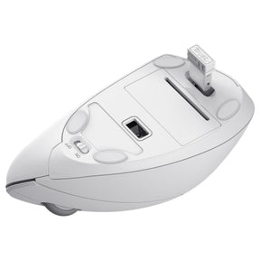 Mouse Vertical Inalámbrico Ergonómico Trust Verto White