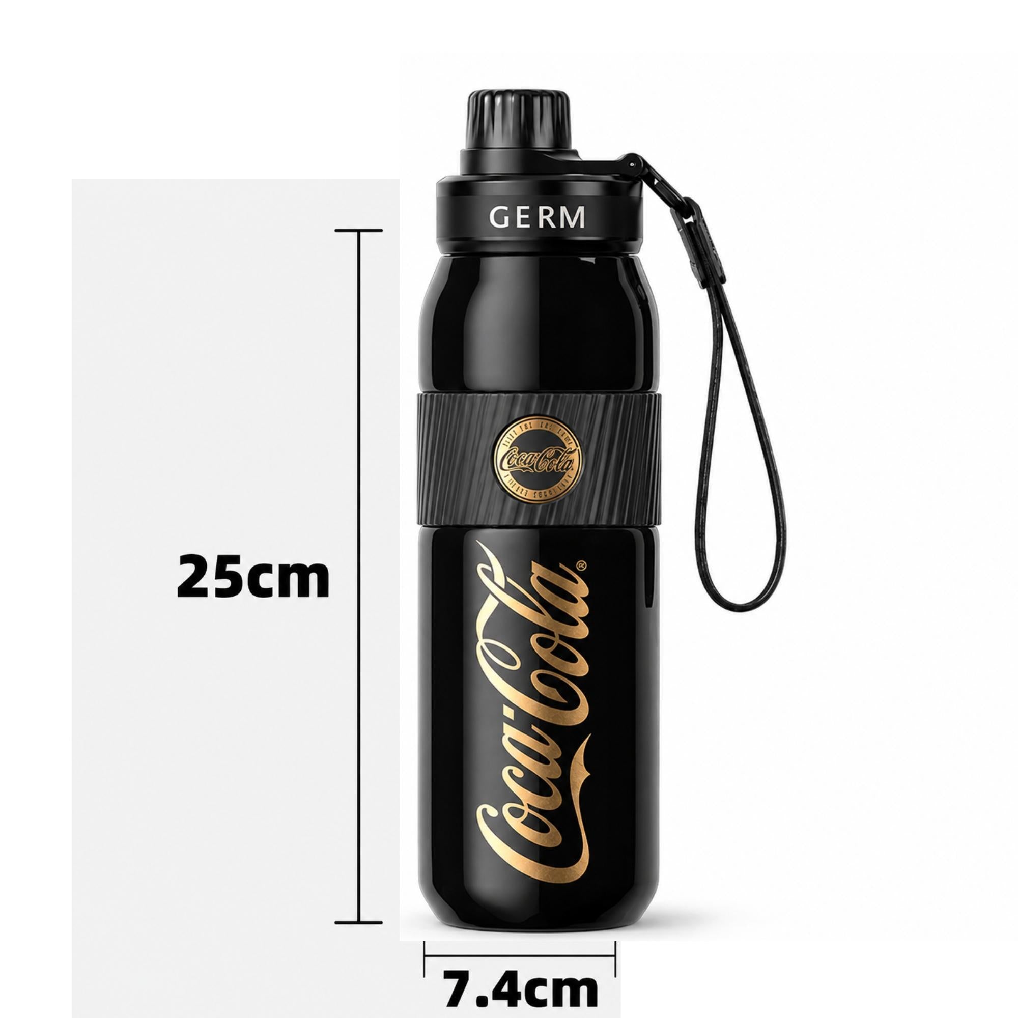 Termo Inoxidable GERM Coca-Cola 580ML Black Edition