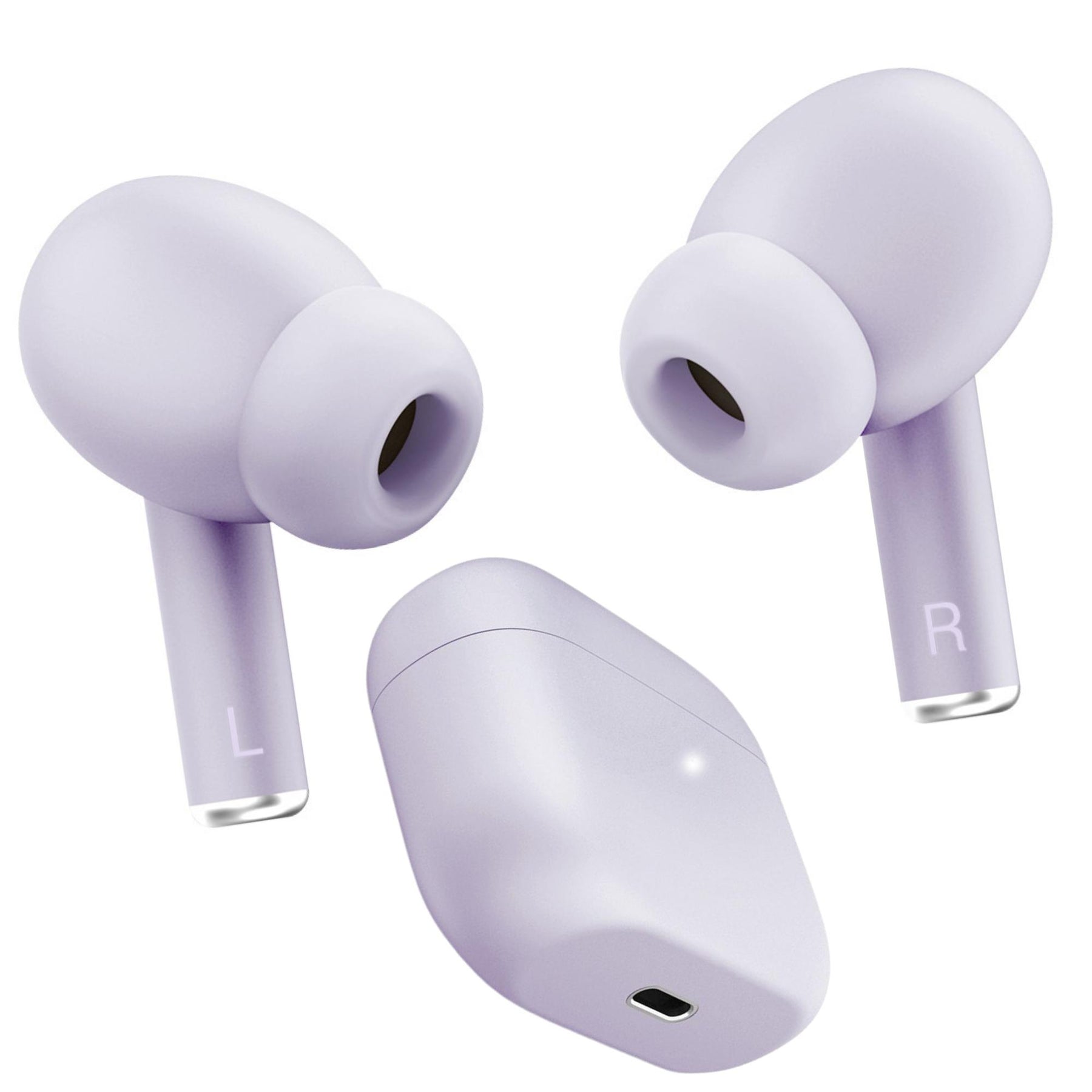 Audifonos Bluetooth TWS Energy Sistem Style 2 Purple Deep Bass 20Hrs