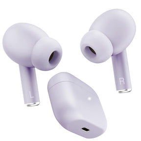 Audifonos Bluetooth TWS Energy Sistem Style 2 Purple Deep Bass 20Hrs