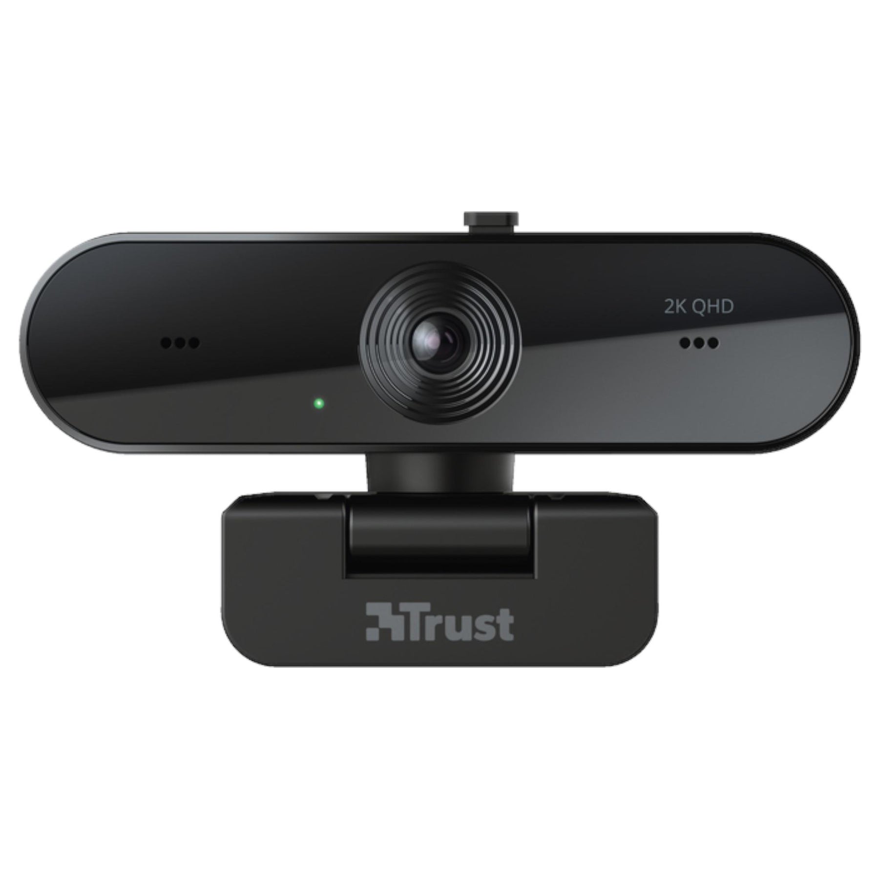 Webcam QHD 2K Profesional Trust Taxon Black Muiltiplataforma