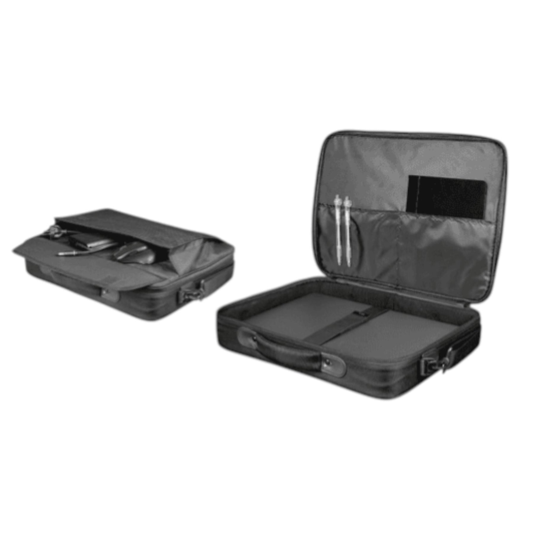 Bolso Notebook Trust Atlanta 16" con Correa Reinforced Black