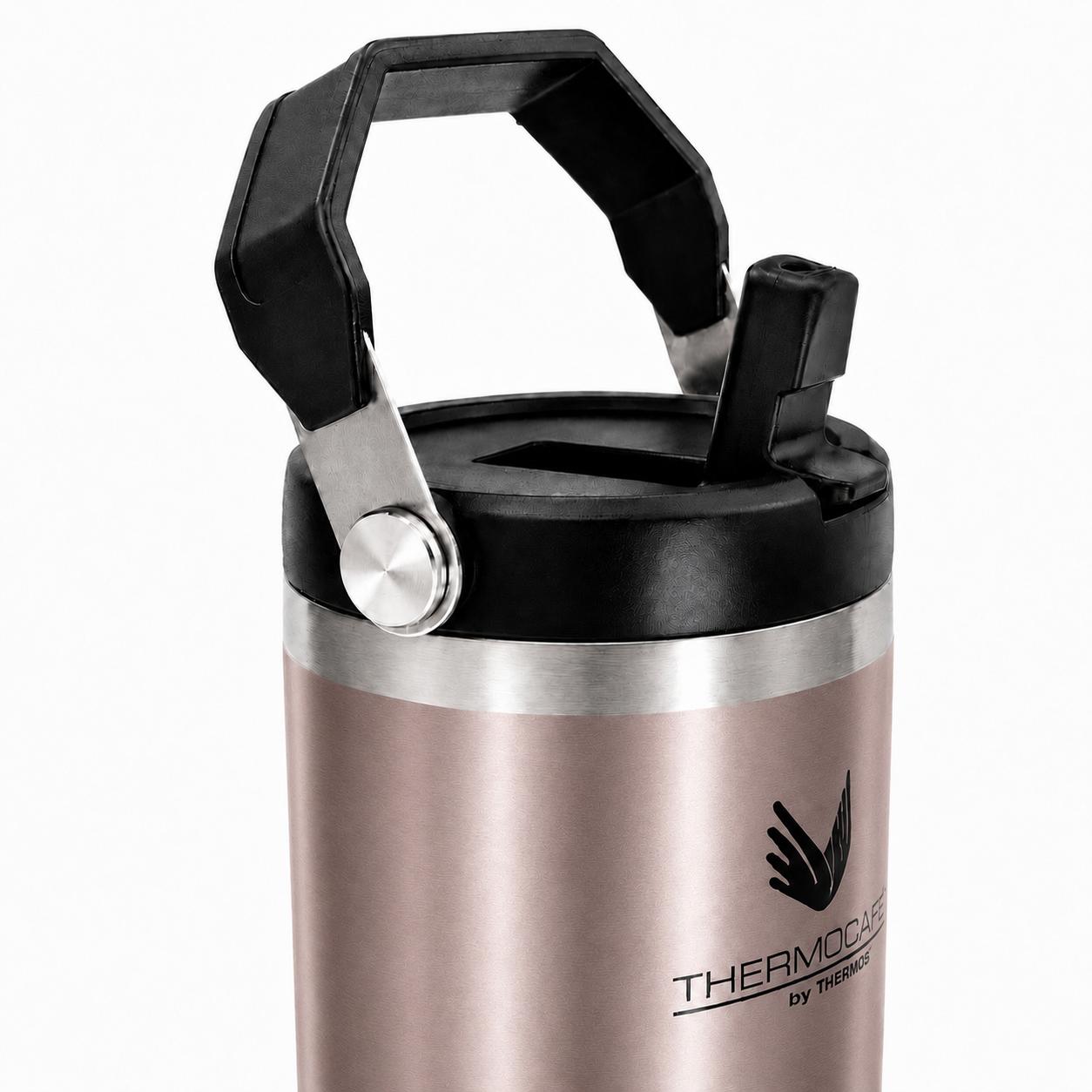 Vaso Térmico MUG Inox para Liquidos Frios 880ML Rose Gold