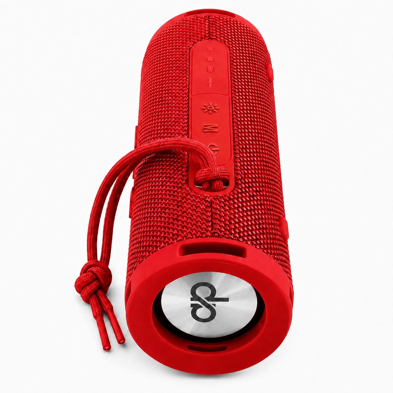 Parlante Portátil Bluetooth TWS Iluminación RGB  10W Rojo 12Hrs