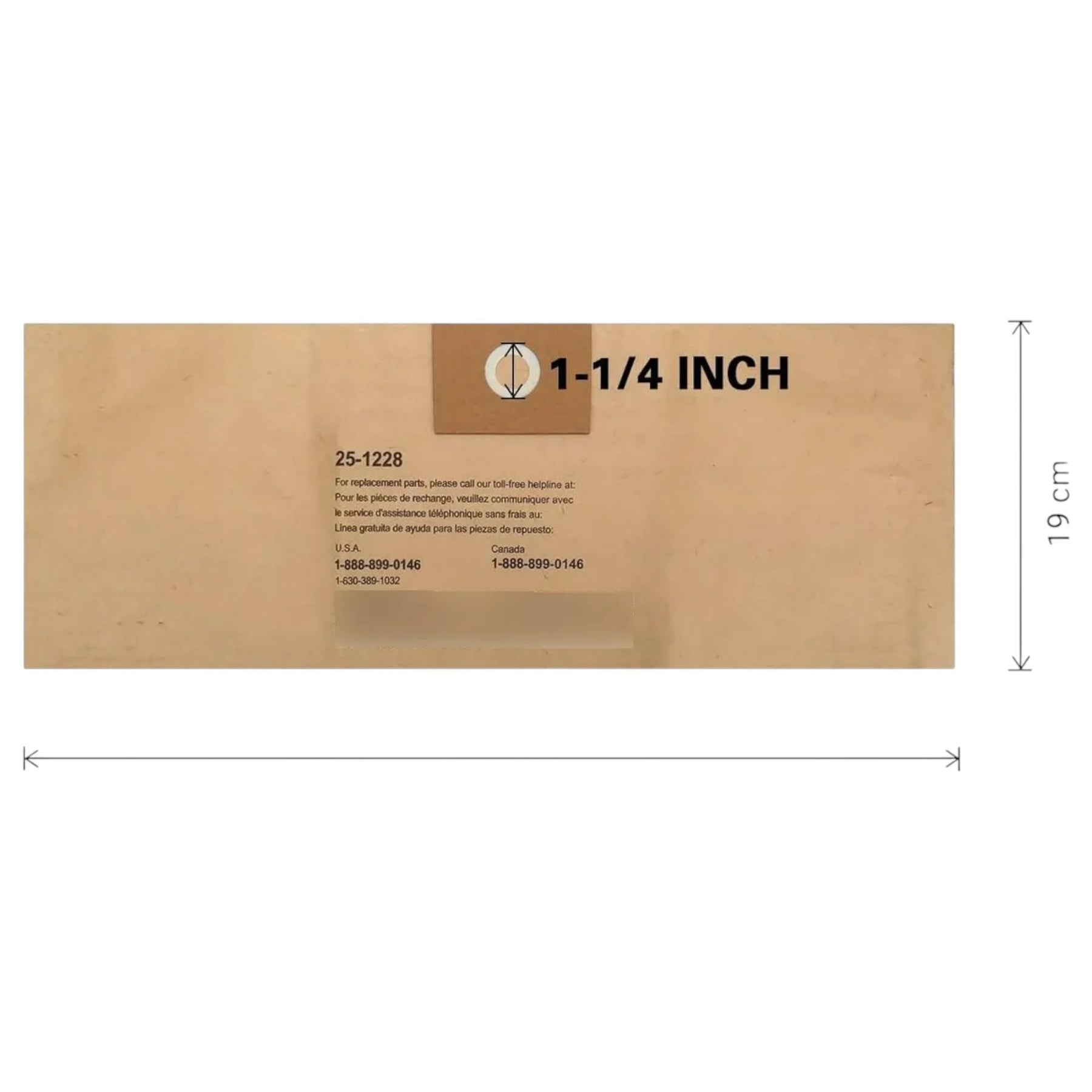 Pack de 3 Bolsas de Repuesto para Aspiradoras Stanley 1228N