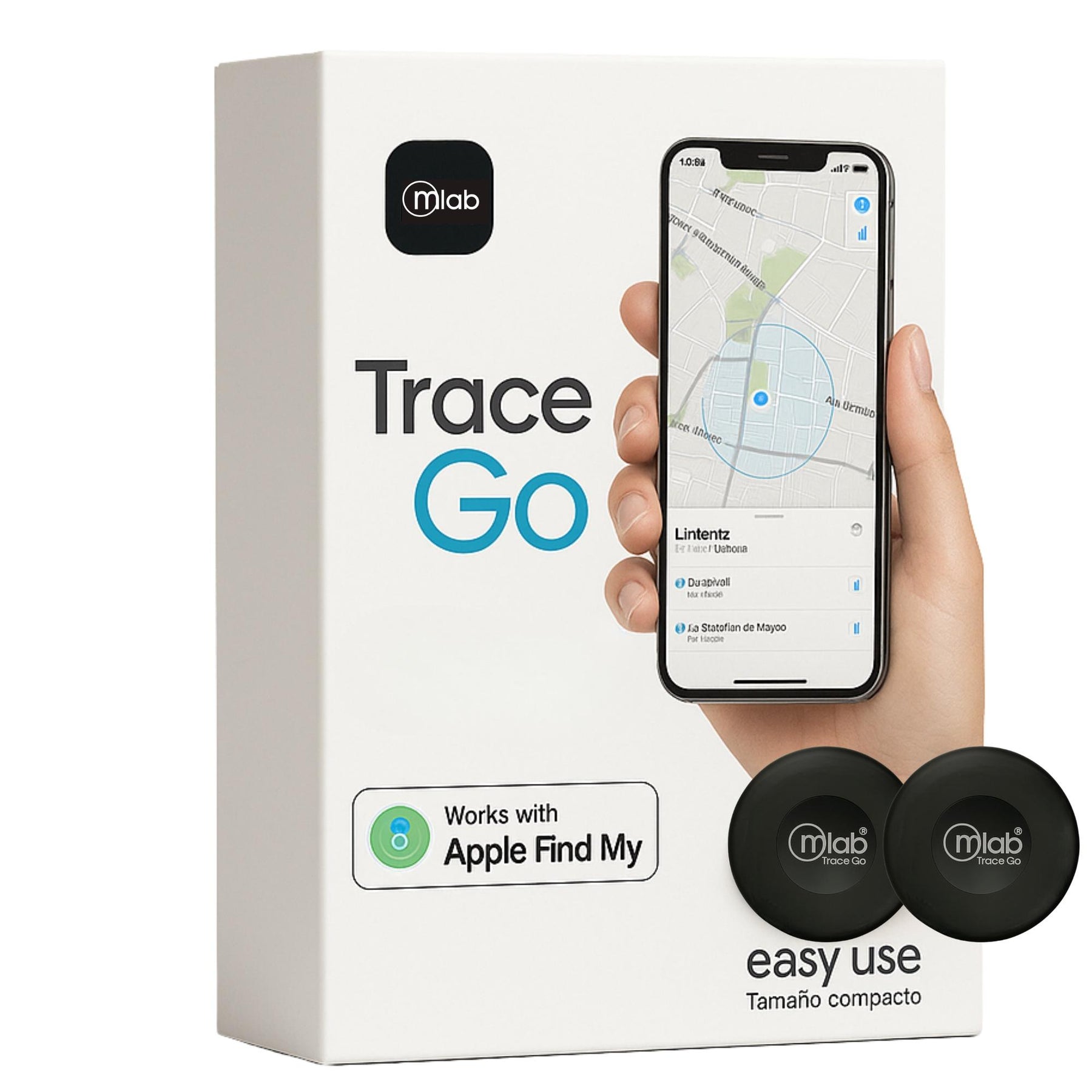 Kit GPS MFI Rastreador Multiuso Compatible con Apple Find My