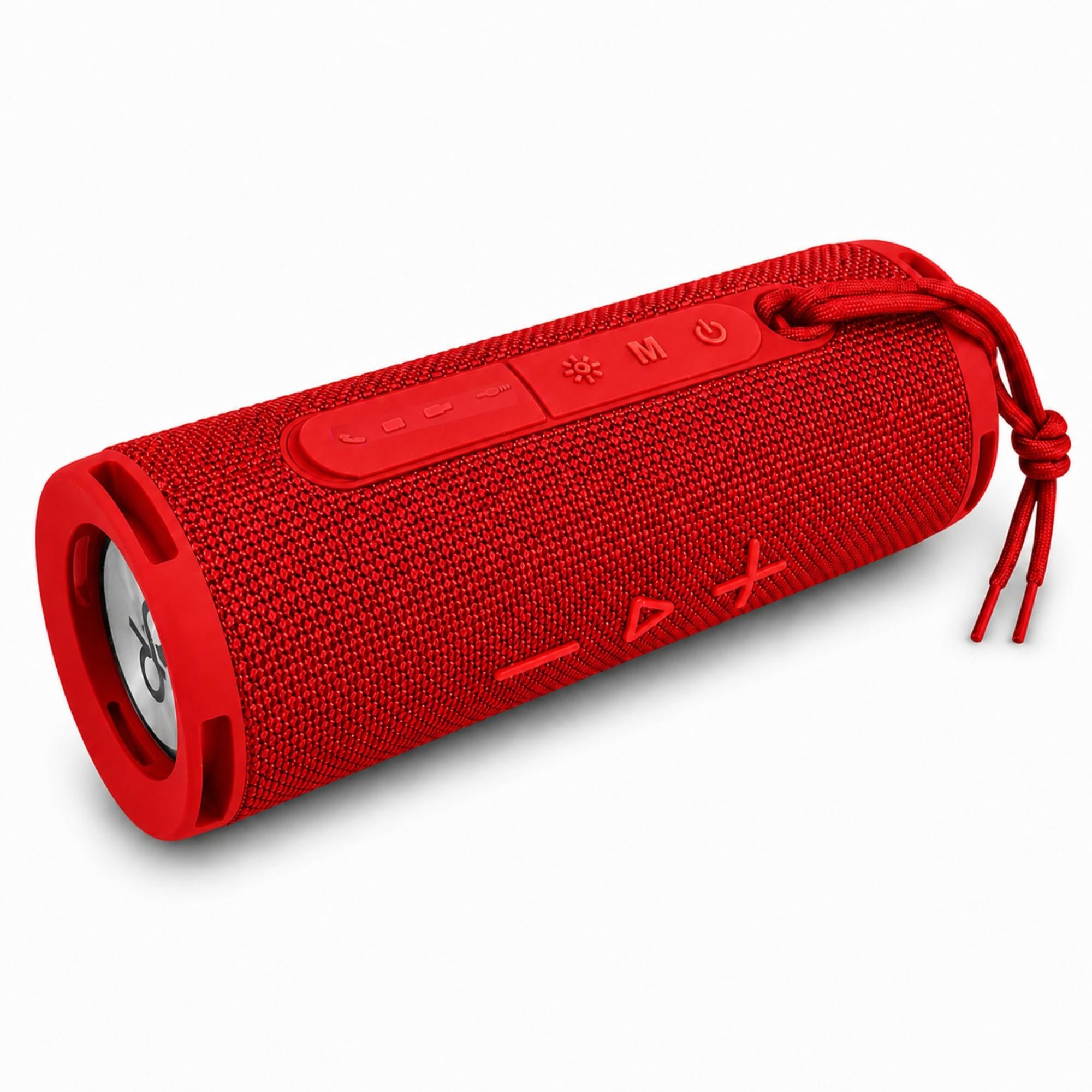 Parlante Portátil Bluetooth TWS Iluminación RGB  10W Rojo 12Hrs