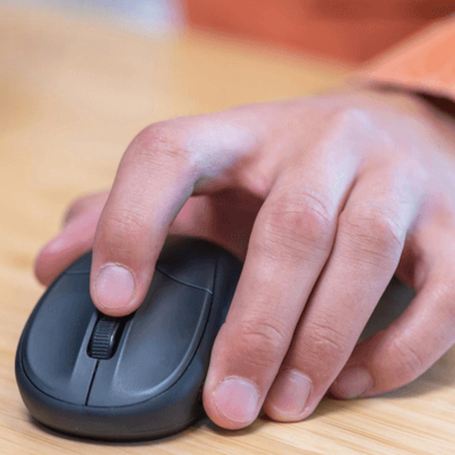 Mouse Inalámbrico Trust Primo 2.4Ghz Black