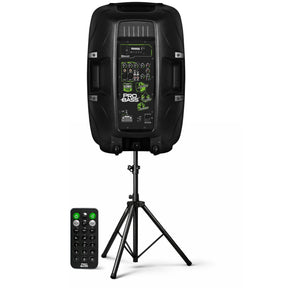 Parlante Activo PROBASS 12" 100W RMS con Bluetooth TWS+Atril