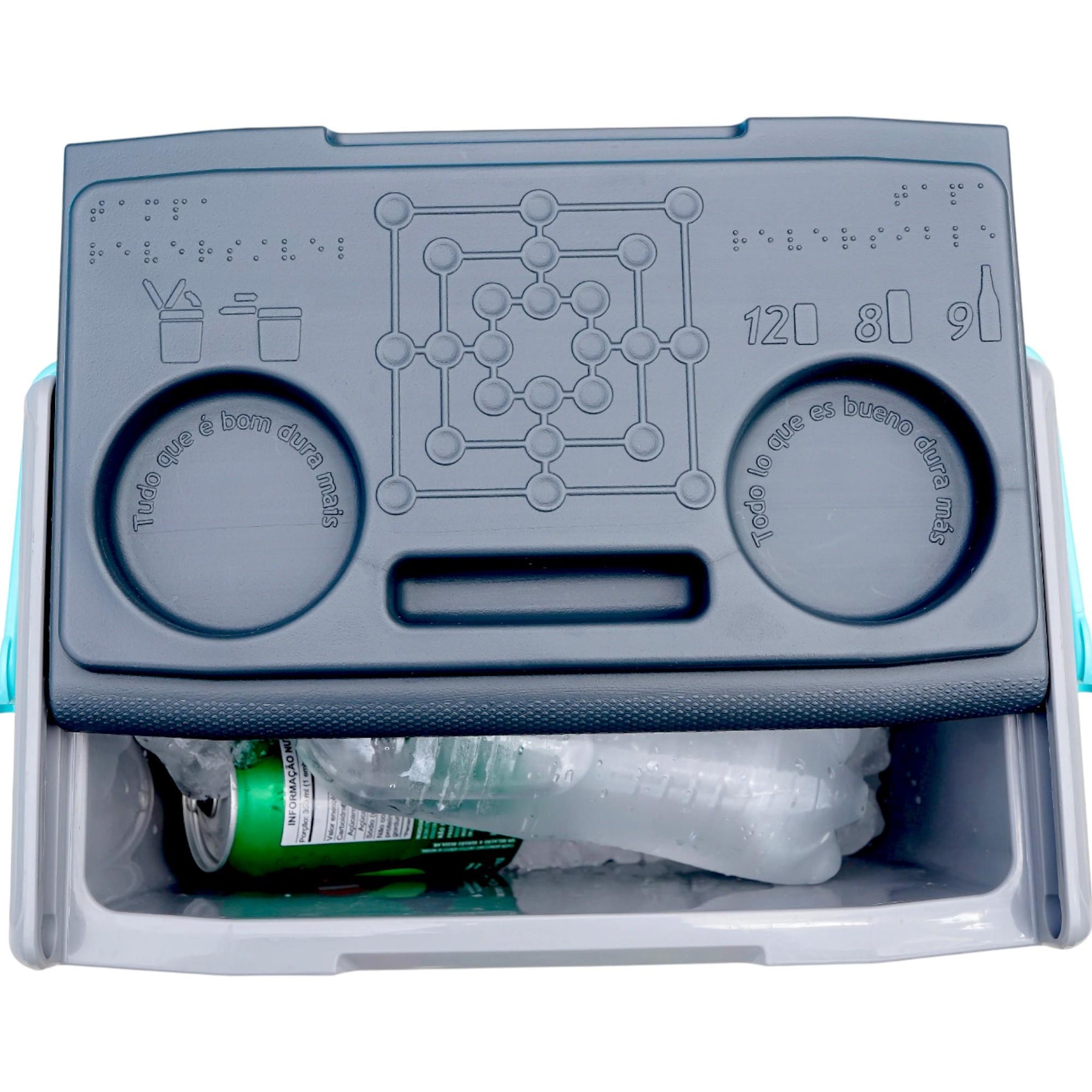 Kit de 3 Neveras AirFlow 12H Frio/ 24 Caliente  32L- 20L- 8L Termolar Gris