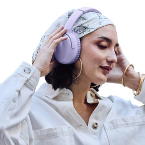 Audífonos Bluetooth Energy Sistem Rizz Fold Violet Deep Bass 50 Hrs