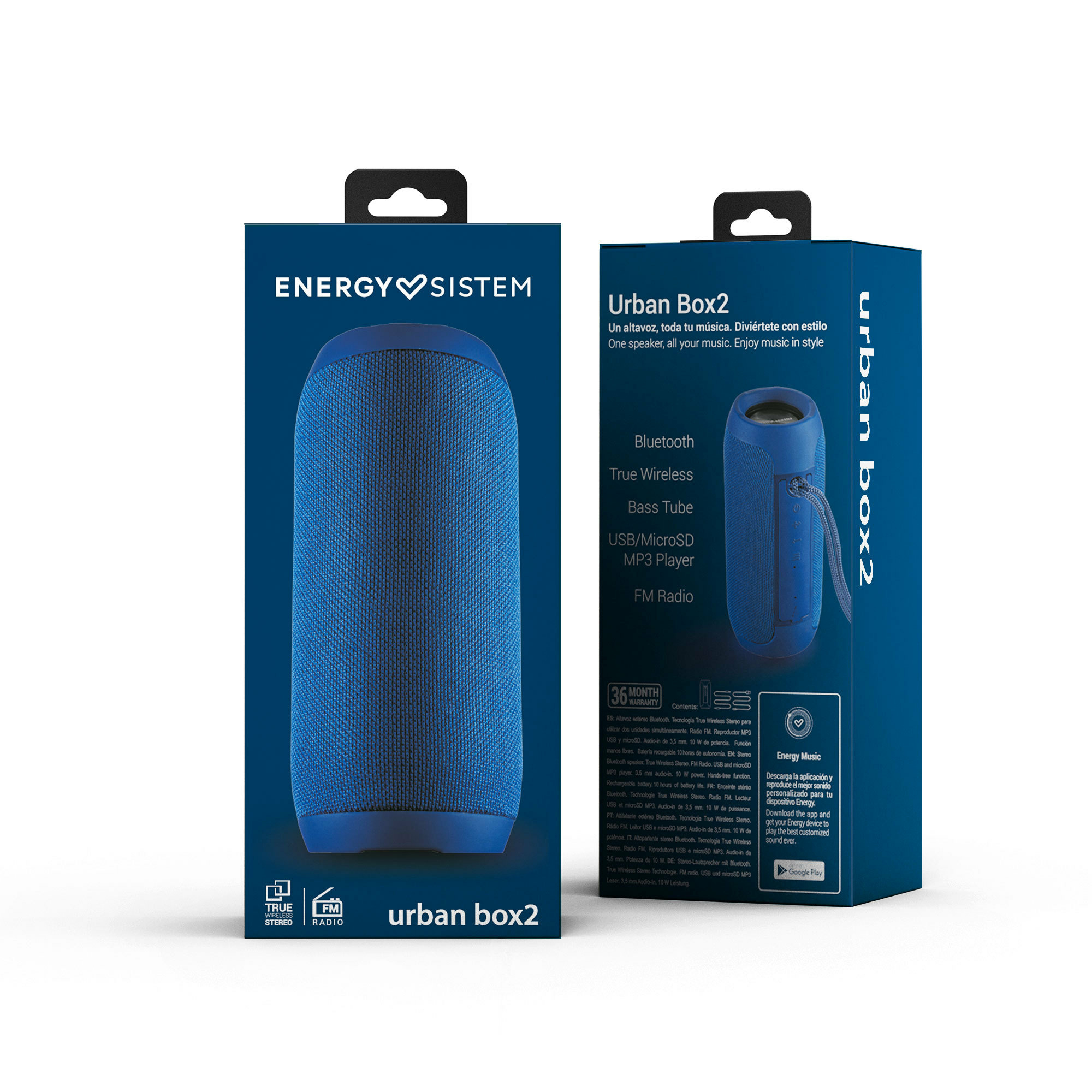 Parlante Energy Sistem Urban Box 2 Ocean 10W TWS BT 5 449354