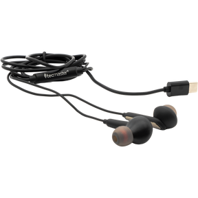 Audífonos Type-C con Manos Libre HIFI Tecmaster TM-300517 BK
