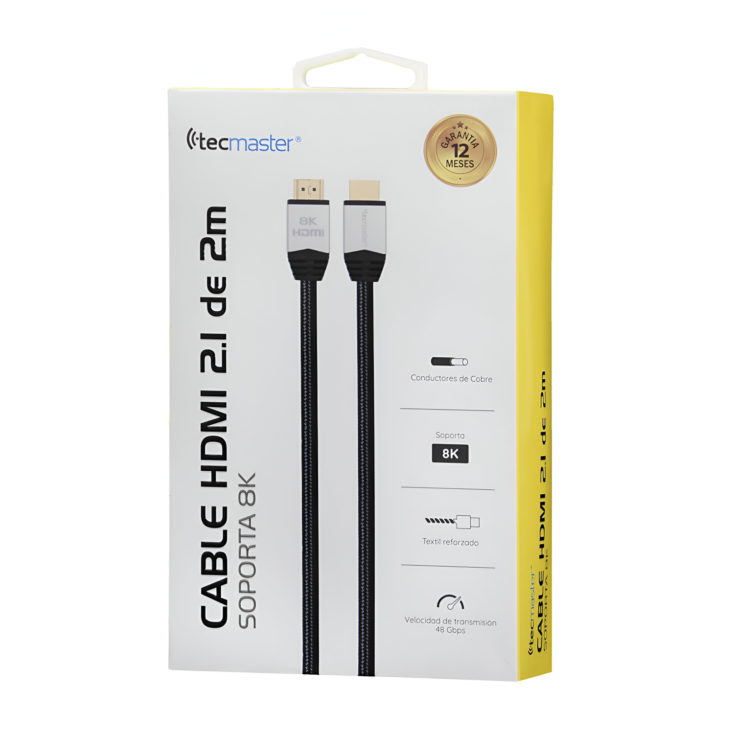 Cable HDMI Profesional V 2.1 para 8K / 48 Gbps / 2 Metros