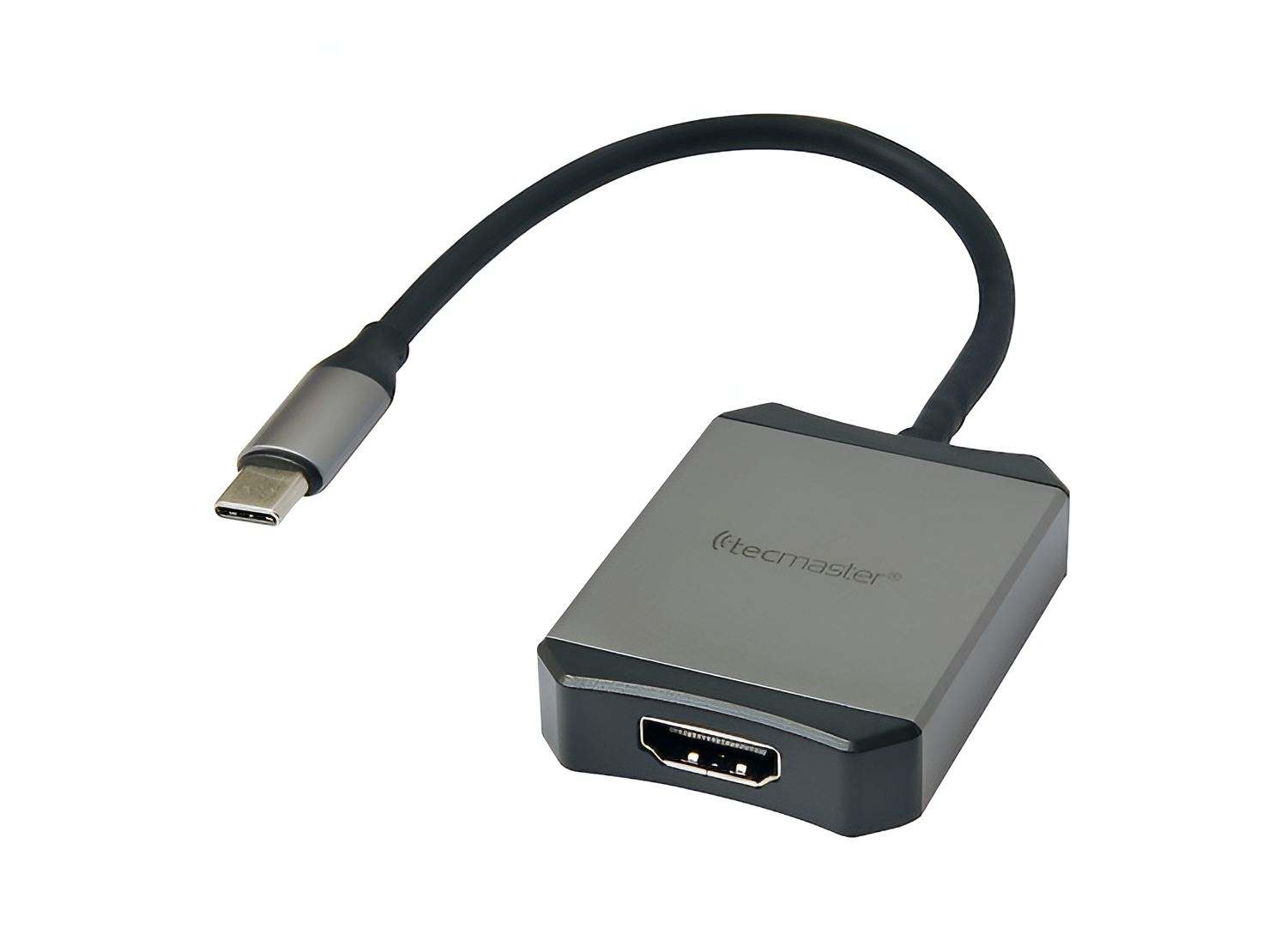 Adaptador Type-C a HDMI Hembra 4K 60Hz Tecmaster TM-100540