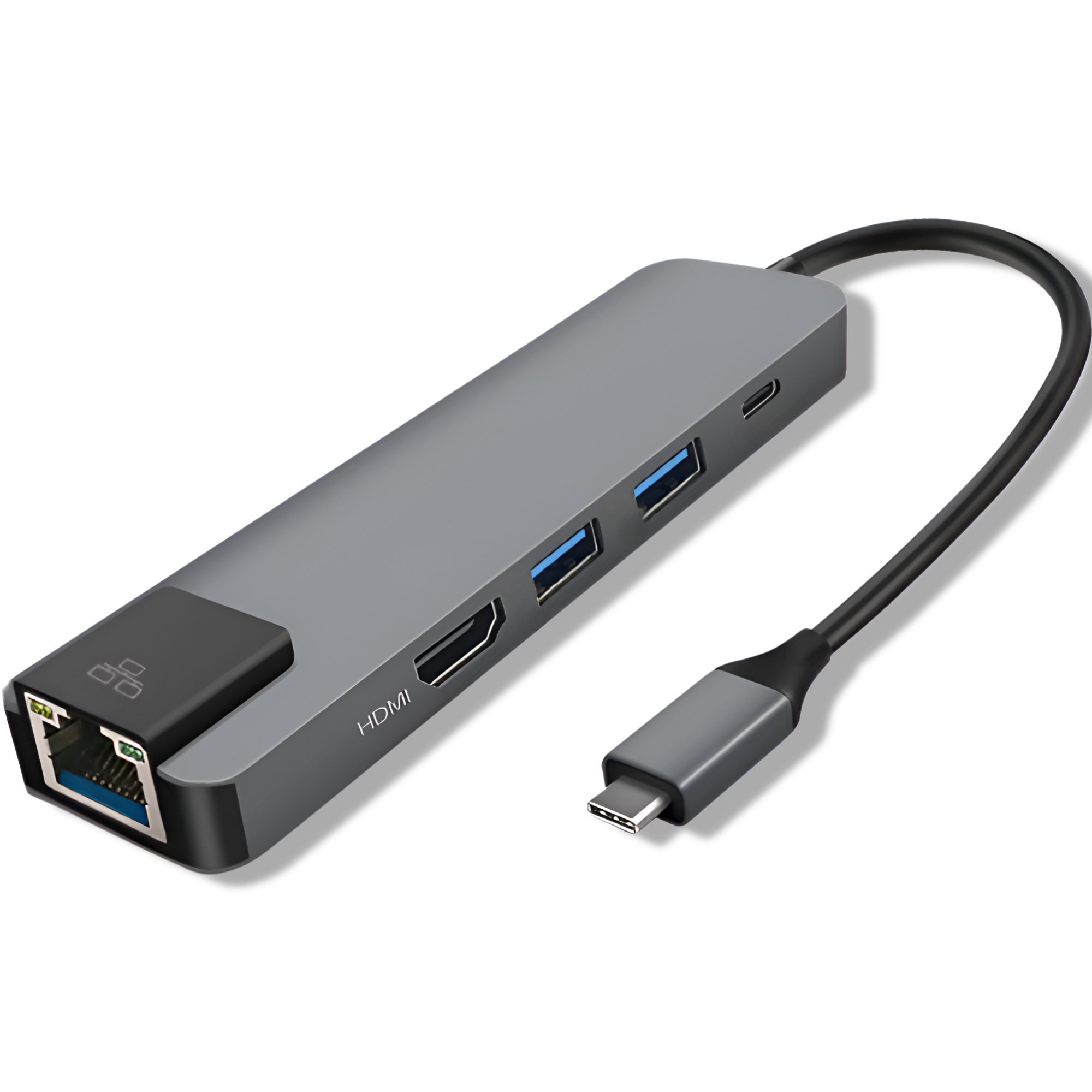 Docking Station Type-C 100W + HDMI 4K+ Ethernet+ Hub USB 3.0